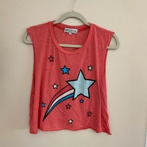 Wildfox Vintage Tank — Stars